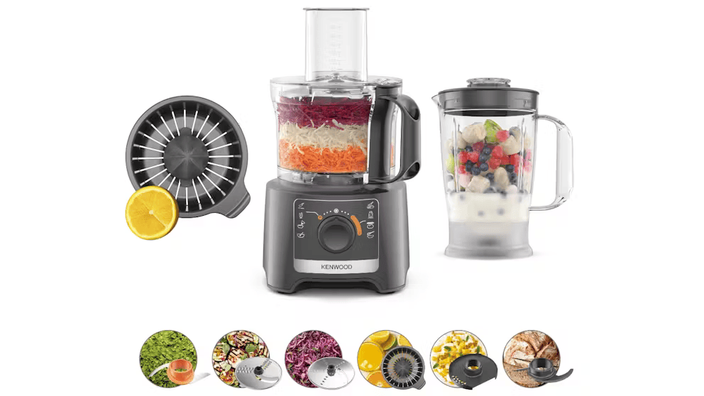 KENWOOD MultiPro Compact Food Processor & Blender | FDP31.170GY