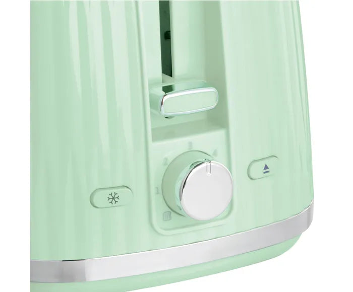 RUSSELL HOBBS Eden 2 Slice Toaster - Pistachio Green | 27374