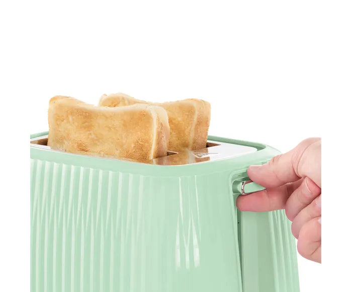 RUSSELL HOBBS Eden 2 Slice Toaster - Pistachio Green | 27374