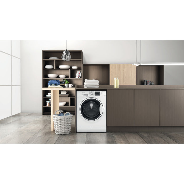 Hotpoint Anti-stain Freestanding Washer Dryer 8kg/6kg 1400rp - White | NDB 8635 W UK