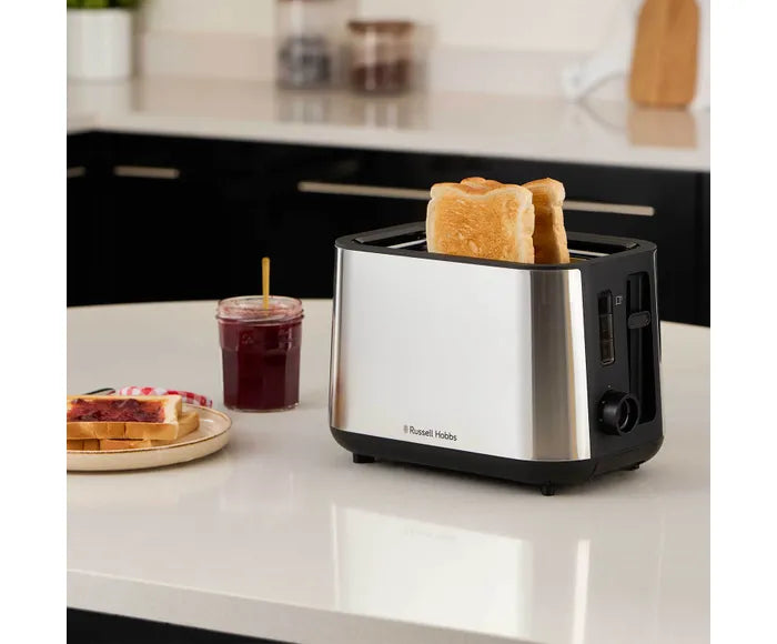 Russell Hobbs Heaton 2 Slice Toaster - Stainless Steel | 27390/RH