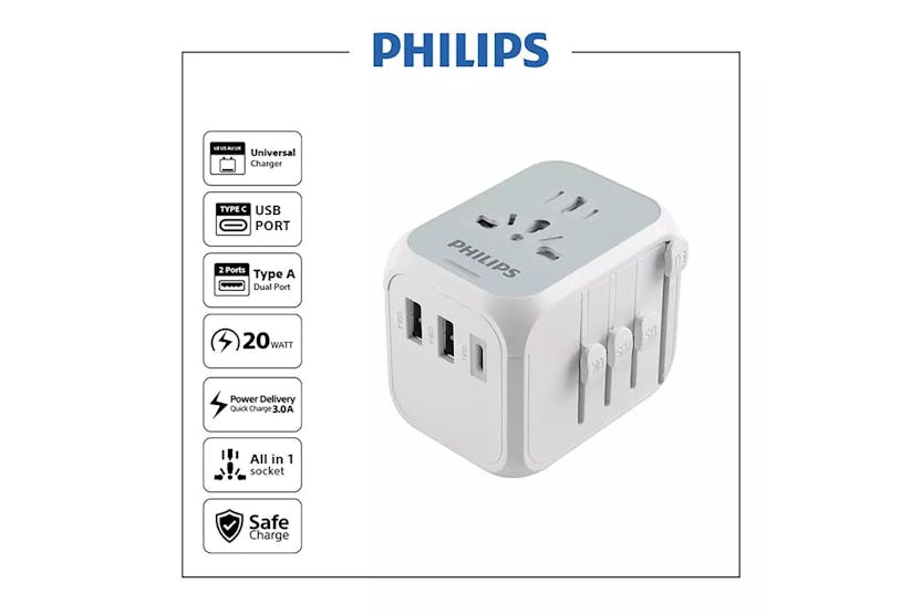 Philips Travel Adaptor | WTRAV3351