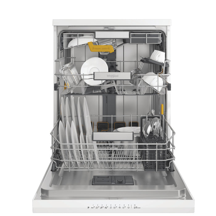 Whirlpool 15 Place Setting Freestanding Dishwasher - White | W8FHP51WUK