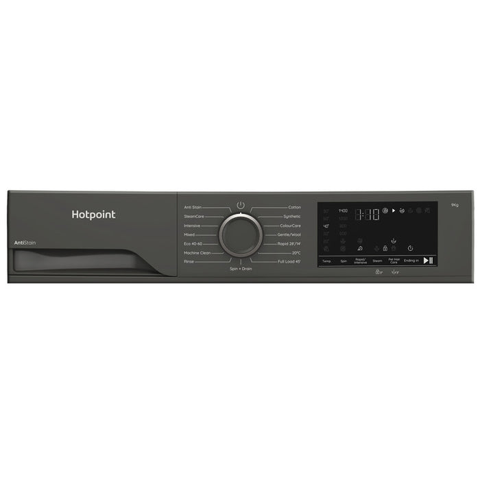 HOTPOINT Washing Machine Hotpoint Anti-stain Washing Machine 9kg - Graphite | H 91G ANTI STAIN IR IRWINS MEGASTORE