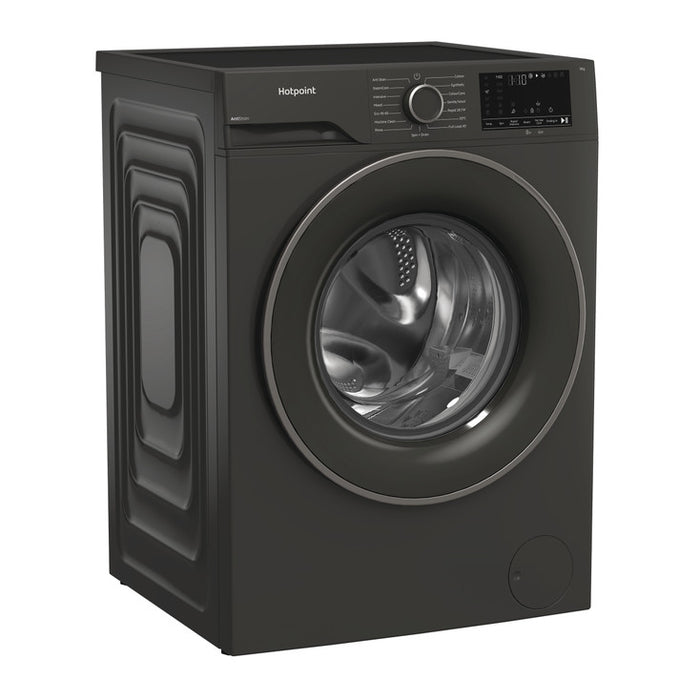 HOTPOINT Washing Machine Hotpoint Anti-stain Washing Machine 9kg - Graphite | H 91G ANTI STAIN IR IRWINS MEGASTORE