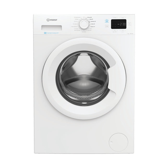 Indesit Push&Go 11KG 1400rpm Washing Machine with Steam - White | IP 1146 PUSH&GO UK