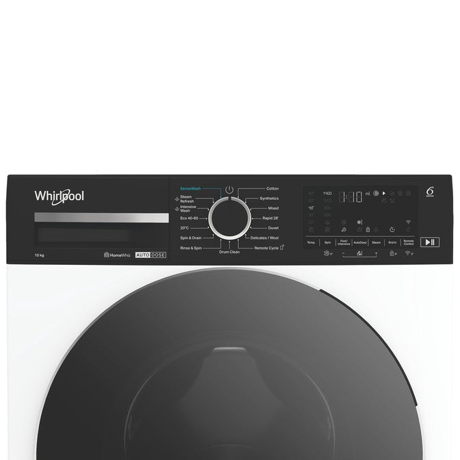 WHIRLPOOL Washing Machine WHIRLPOOL 10KG Washing Machine – White | W0M011WADSIRE IRWINS MEGASTORE