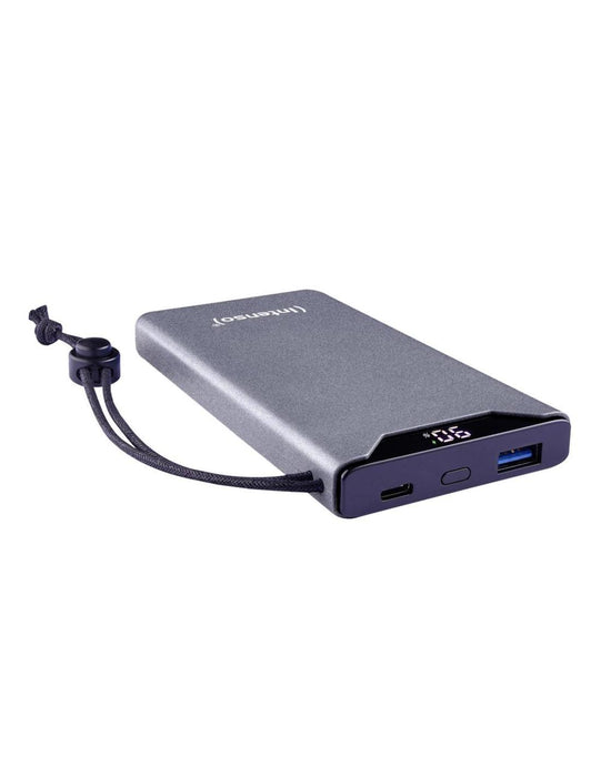 Intenso F10000 Power Bank 10000mAh 20W USB-C Power Delivery with Display - Grey | 7332034