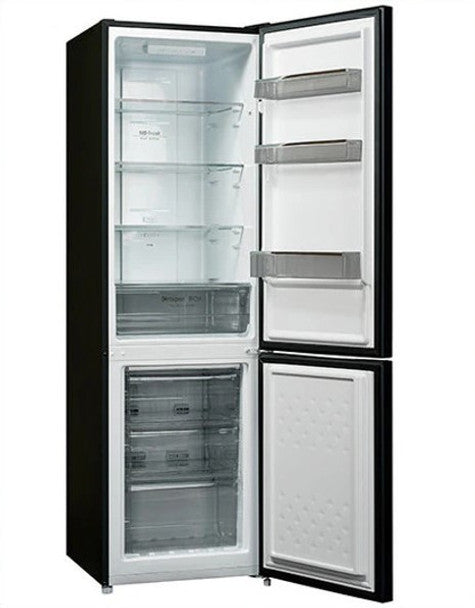 PowerPoint Frost Free 60/40 Fridge Freezer Black G | P65555FFM2GLB-E