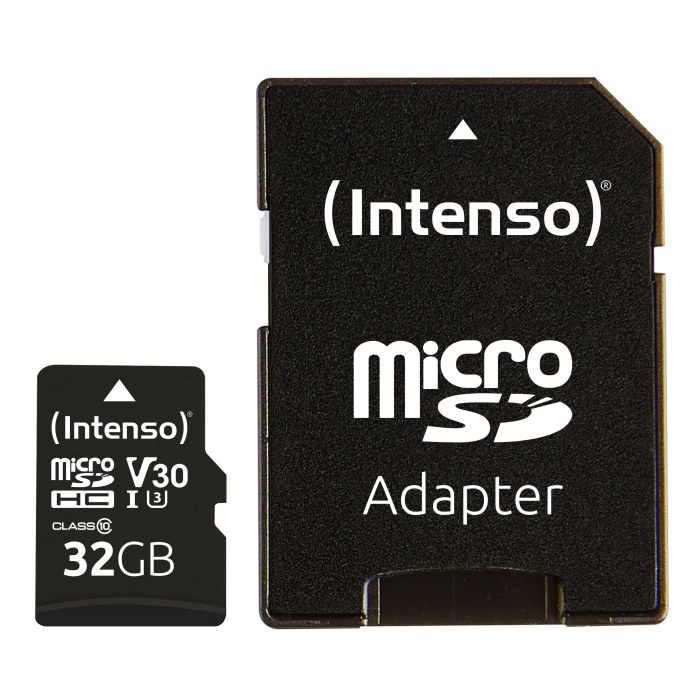 Intenso Memory Card 32GB MicroSDHC UHS-I Class 10 | 276897