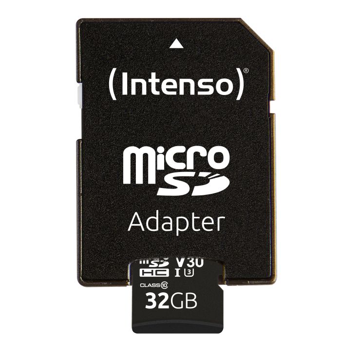 Intenso Memory Card 32GB MicroSDHC UHS-I Class 10 | 276897