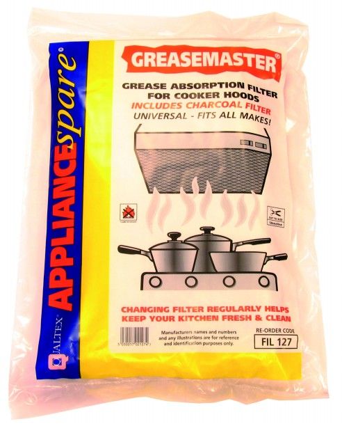 QUALTEX Universal Cooker Hood Grease & Odour Filter | EXSFIL155