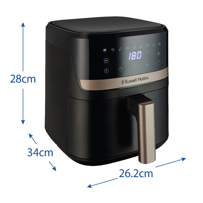 Russell Hobbs Satisfry 4.3L Digital Air Fryer - Black | 27610