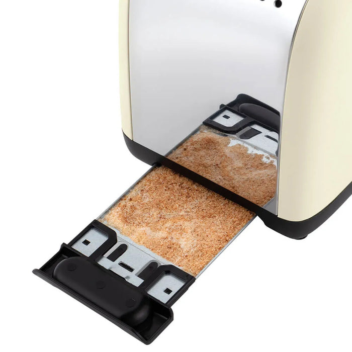 Russel Hobbs 2 Slice Toaster - Cream / Stainless Steel | 26551