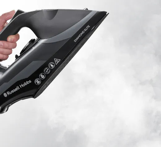 Russell Hobbs Steam Iron Diamond Elite Iron - Black || 27000