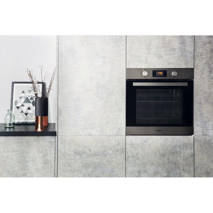 HOTPOINT Multifunction Single Oven - Stainless Steel | SA3540HIX