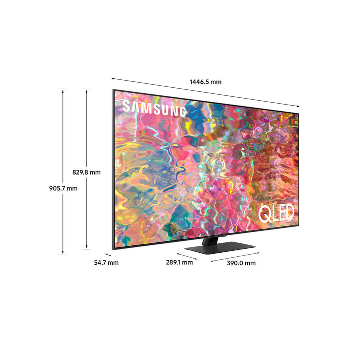 Samsung 65" Q80B QLED 4K Quantum HDR Smart TV (2022) | TTT QE65Q80BATXXU