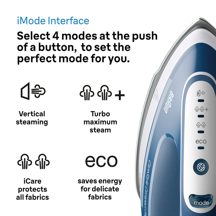 Braun CareStyle Compact Pro Steam Generator Iron - Blue || IS2565BL
