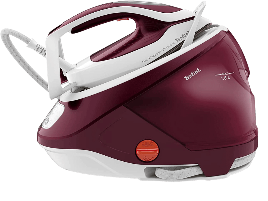 Tefal Pro Express Protect Pressurised Steam Generator Iron - Burgundy | GV9220GO