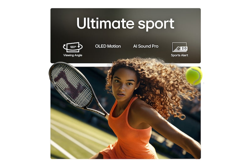 LG 65" OLED evo AI G5 4K Smart TV - Stand || OLED65G56LS.AEK