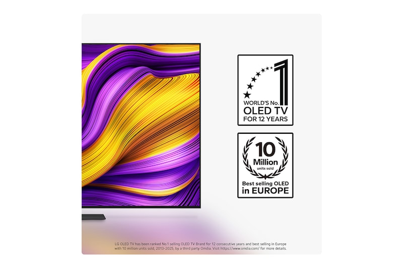 LG 65" OLED evo AI G5 4K Smart TV - Stand || OLED65G56LS.AEK