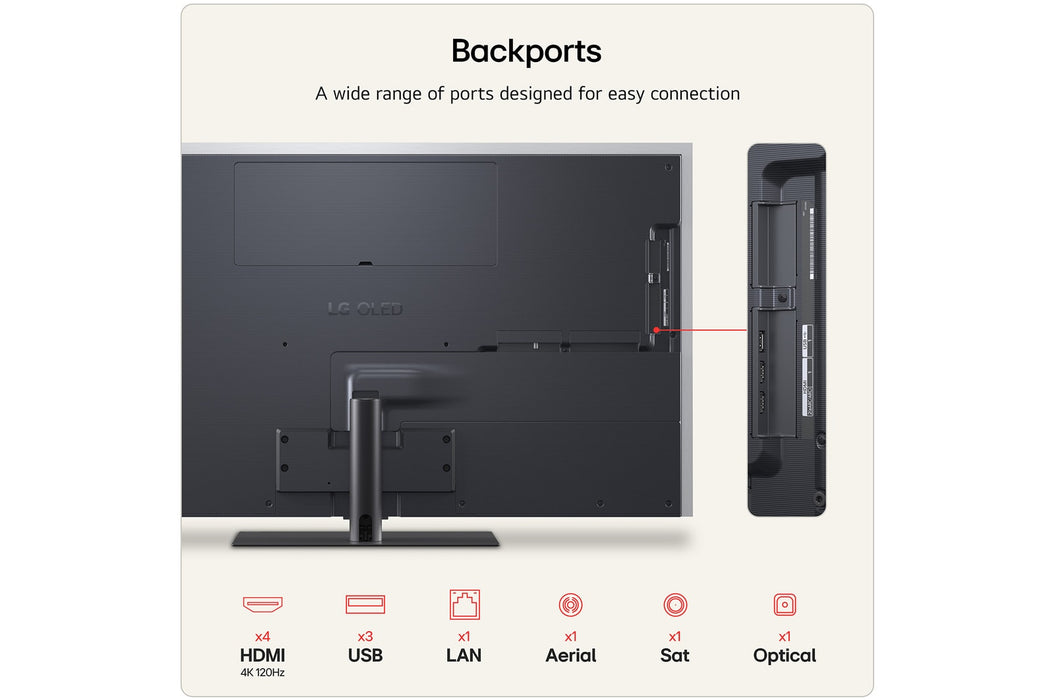 LG 55" OLED evo AI G6 4K Smart TV (2026) | OLED55G66LS.AEI