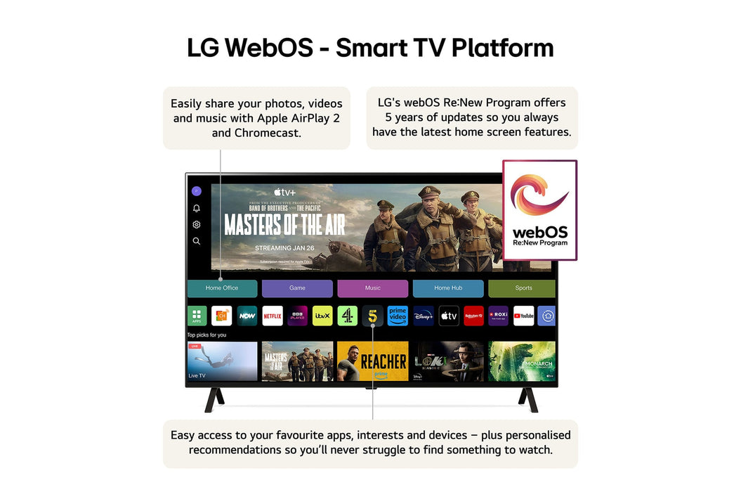 LG 65" OLED AI B4 4K Smart TV (2024) | TTT OLED65B42LA.AEK