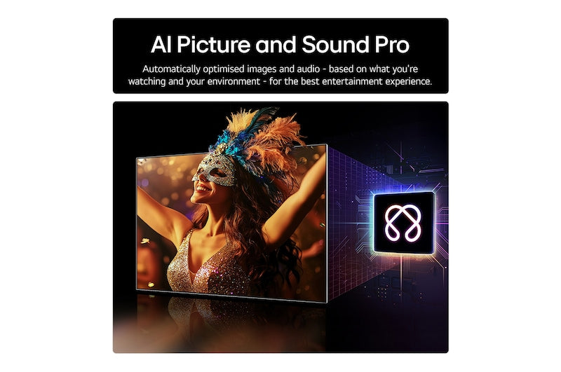 LG 65" OLED evo AI G5 4K Smart TV - Stand || OLED65G56LS.AEK