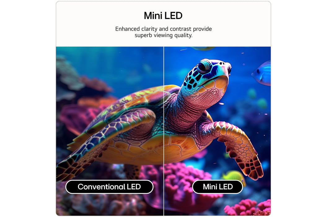LG 65" QNED72 AI Mini LED 4K Smart TV (2026) | 65QNED72B6B.AEI
