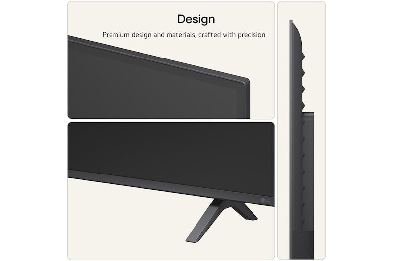 LG 43" NANO 4K Ultra HD AI NU85 Smart TV (2026) | 43NU850B6LA.AEI