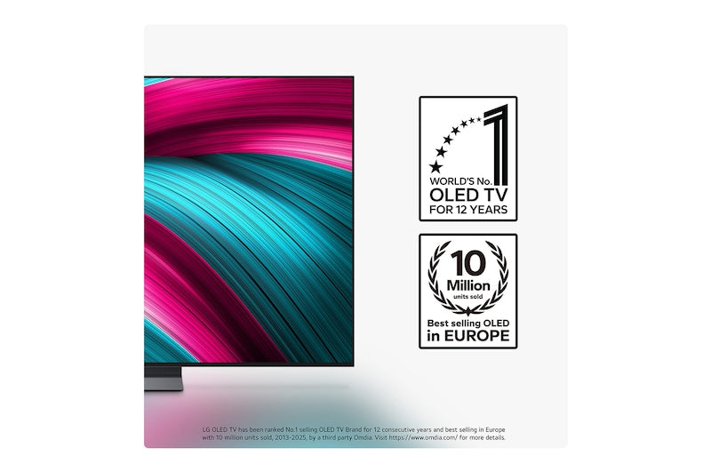 LG 65" OLED Evo AI C5 4K Smart TV | OLED65C54LA.AEK