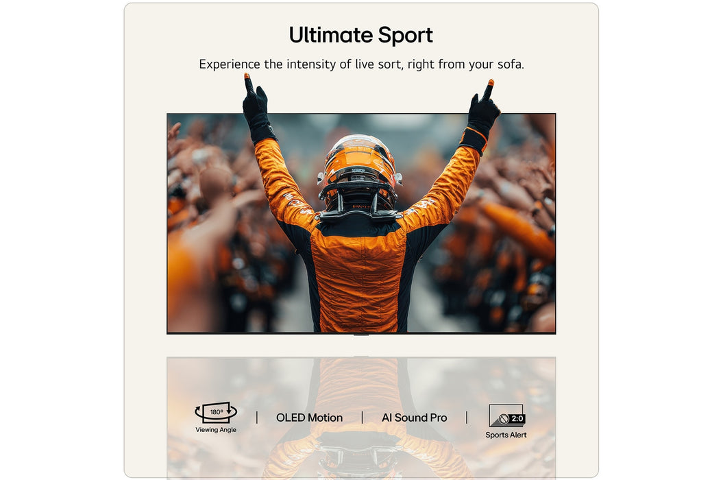 LG 55" OLED evo AI G6 4K Smart TV (2026) | OLED55G66LS.AEI