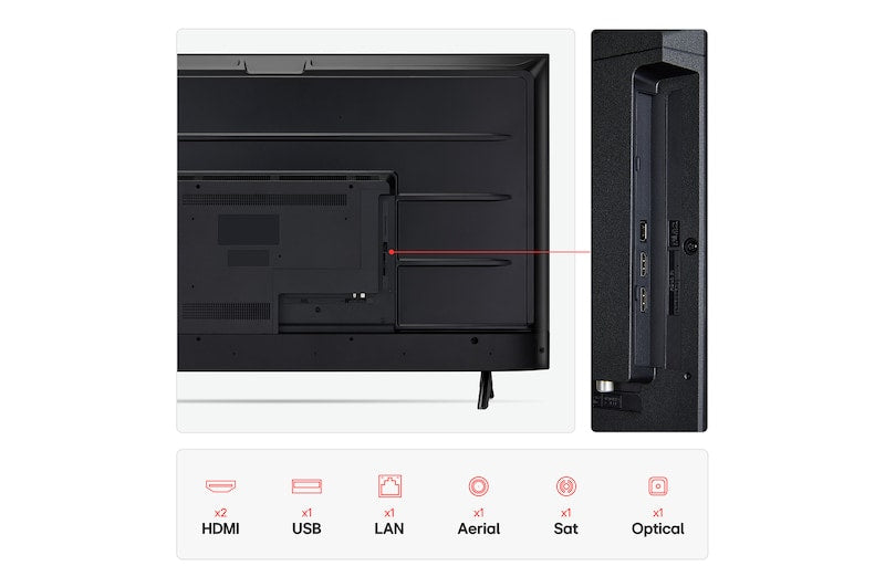 LG LR60 43″ Full HD Smart LED TV 2025 | 43LR60006LA.AEKQ