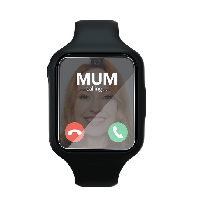 Moochies Odyssey Kids Smartwatch 4G - Black | MW13BLK