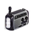 TREVI Radio Trevi Explorer Dynamo Solar Radio - Grey | 040714 IRWINS MEGASTORE