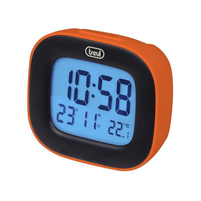 Trevi Digital Alarm Clock - Orange | SLD3875