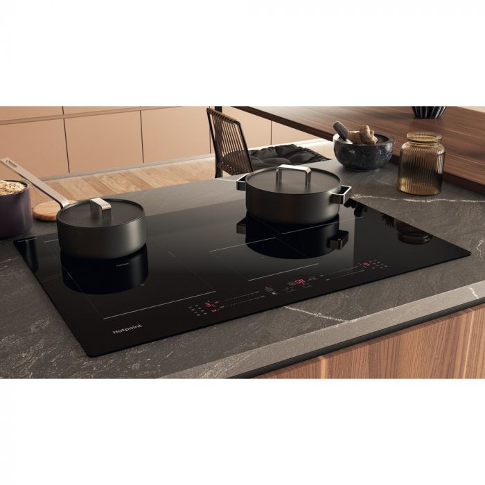 HOTPOINT Induction Glass-Ceramic Hob - Black || TS6477CCPNE