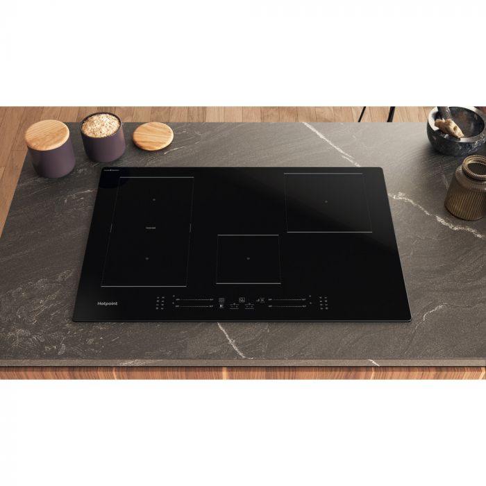 HOTPOINT Induction Glass-Ceramic Hob - Black || TS6477CCPNE