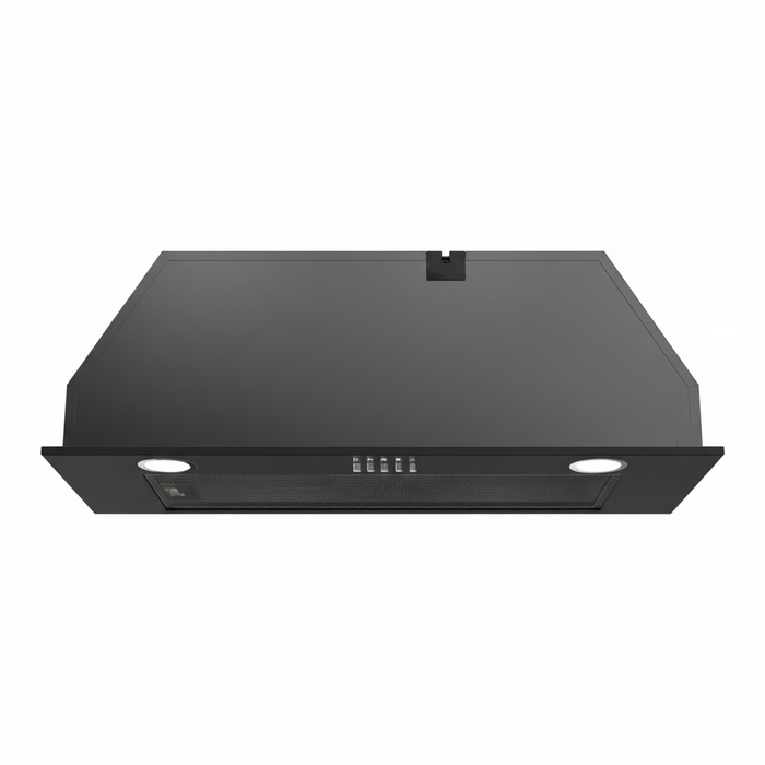 CATA 70cm Canopy Extractor Hood With 3 Speed Fan - Black || UBSCAN70BK