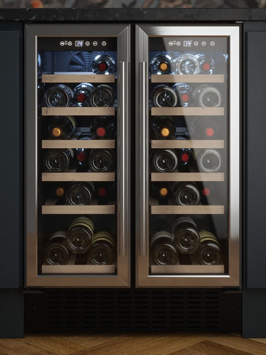 CATA Double Door Wine Cooler - Stainless Steel || UBSSWC60DD