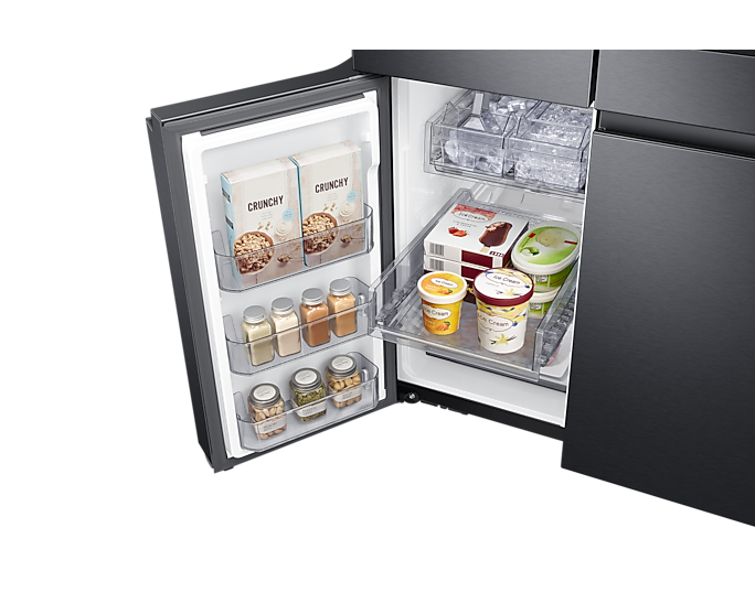 Samsung 637L French Style Fridge Freezer with Beverage Center™ & Family Hub - Black || RF65A977FB1/EU
