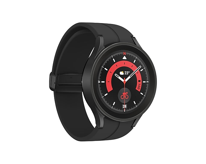 SAMSUNG Galaxy Watch 5 Pro BT 45mm - Black Titanium || SM-R920NZKAEUA
