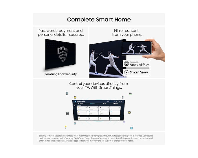 Samsung 65" QLED 4K Vision AI Smart TV | QE65Q7F5AUXXU