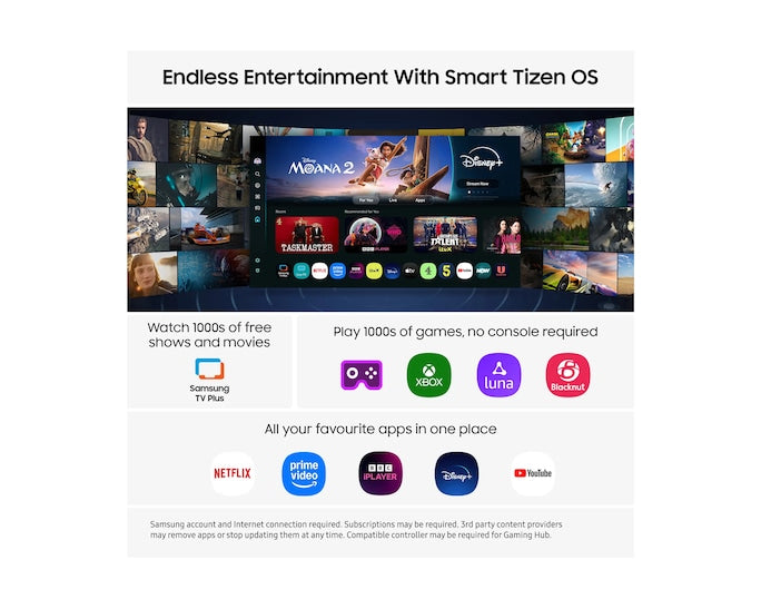 Samsung 65" QLED 4K Vision AI Smart TV | QE65Q7F5AUXXU