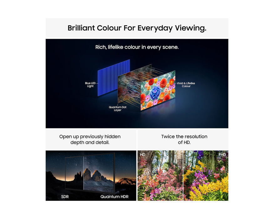 Samsung 32" QLED Q5F Full HD Smart TV (2026) | QE32Q5FAAUXXU