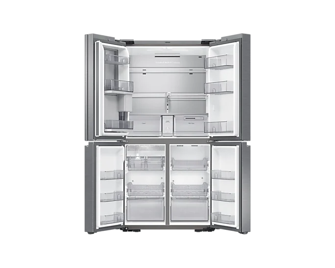 Samsung Series 9 French Style Fridge Freezer with Beverage Center™ - Matte Stainless | RF65A967FS9/EU