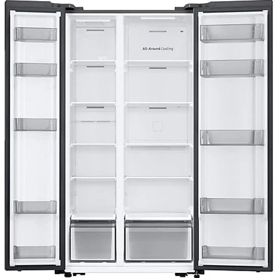 Samsung Series 6 SpaceMax™ American-Style Smart Fridge Freezer - Silver | RS57DG400EM9EU