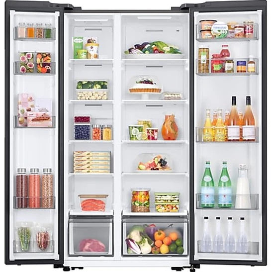 Samsung Series 6 SpaceMax™ American-Style Smart Fridge Freezer - Silver | RS57DG400EM9EU