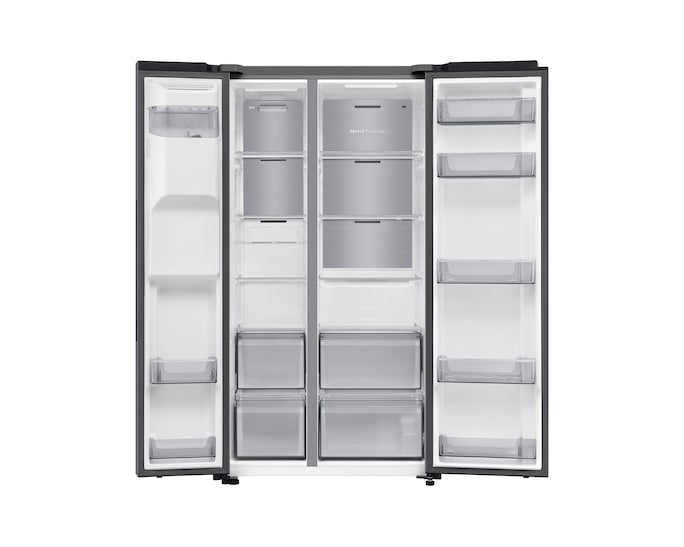 Samsung Series 6 SpaceMax™ American-Style Smart Fridge Freezer - Silver | RS70F64KETEU