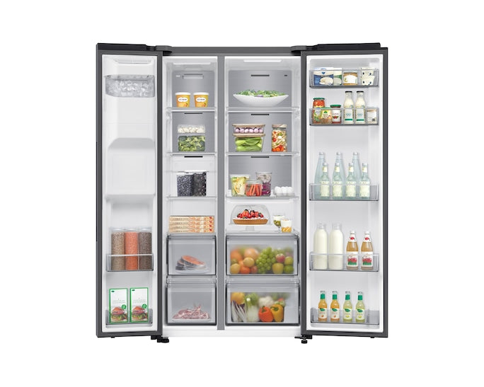 Samsung Series 6 SpaceMax™ American-Style Smart Fridge Freezer - Silver | RS70F64KETEU
